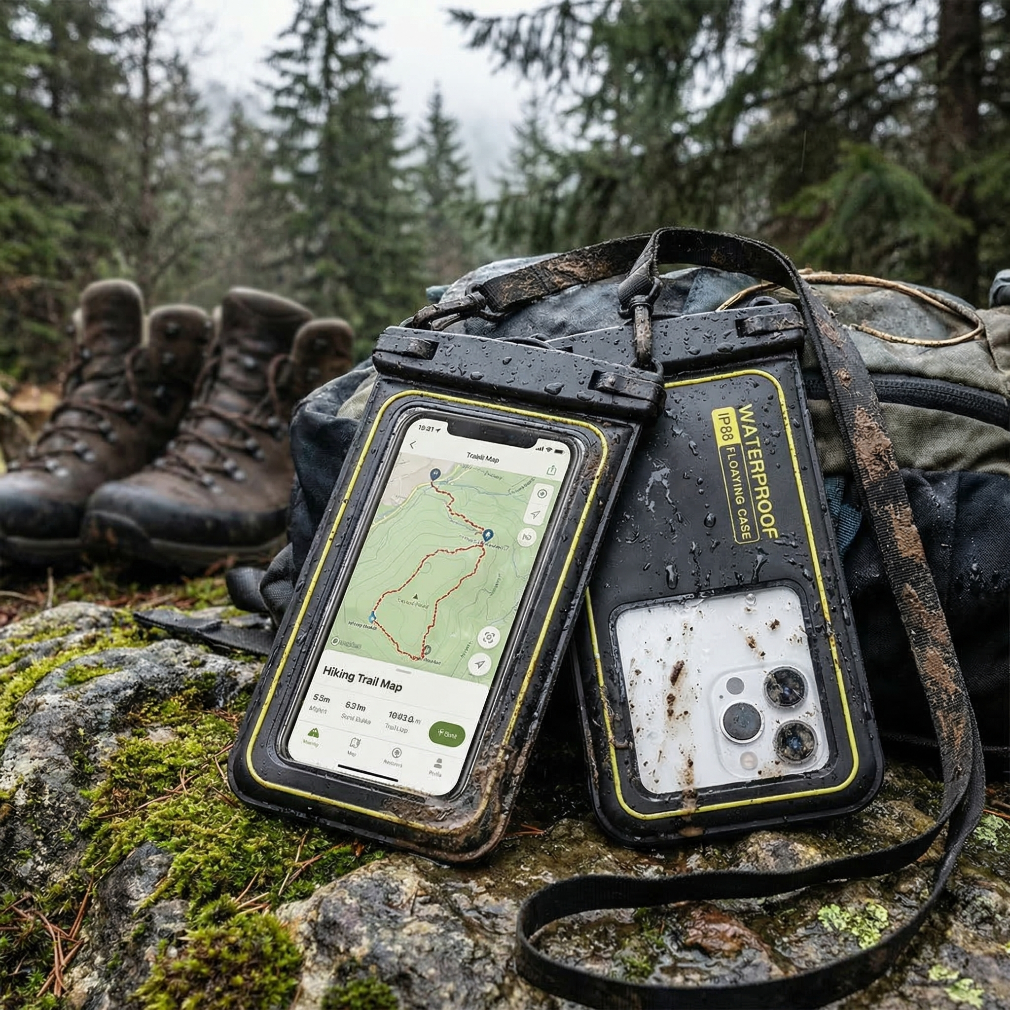 The MUD Co - IPX8 Watertight Phone Pouch